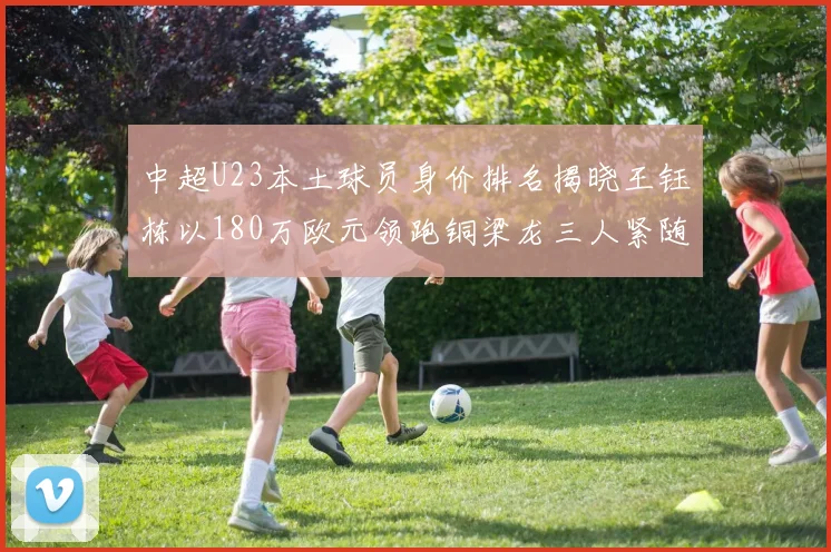 中超U23本土球员身价排名揭晓王钰栋以180万欧元领跑铜梁龙三人紧随其后